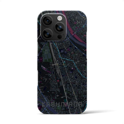 【鹿島田（神奈川県）】地図柄iPhoneケース（バックカバータイプ）