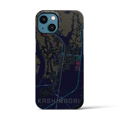 【鹿島台（宮城県）】地図柄iPhoneケース（バックカバータイプ）