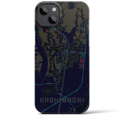 【鹿島台（宮城県）】地図柄iPhoneケース（バックカバータイプ）