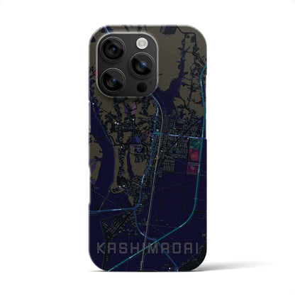 【鹿島台（宮城県）】地図柄iPhoneケース（バックカバータイプ）