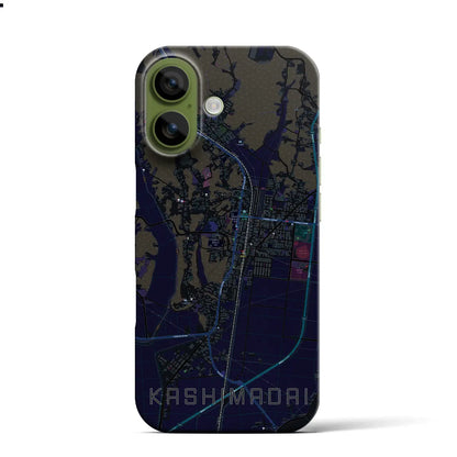 【鹿島台（宮城県）】地図柄iPhoneケース（バックカバータイプ）