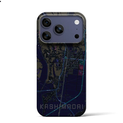 【鹿島台（宮城県）】地図柄iPhoneケース（バックカバータイプ）