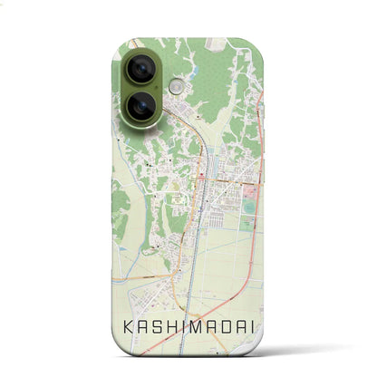 【鹿島台（宮城県）】地図柄iPhoneケース（バックカバータイプ）