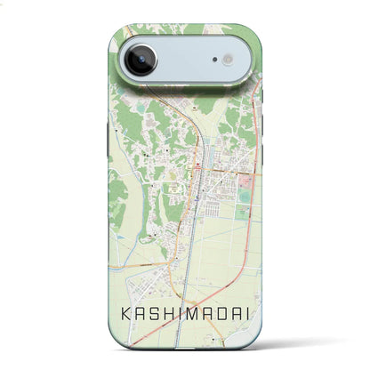 【鹿島台（宮城県）】地図柄iPhoneケース（バックカバータイプ）