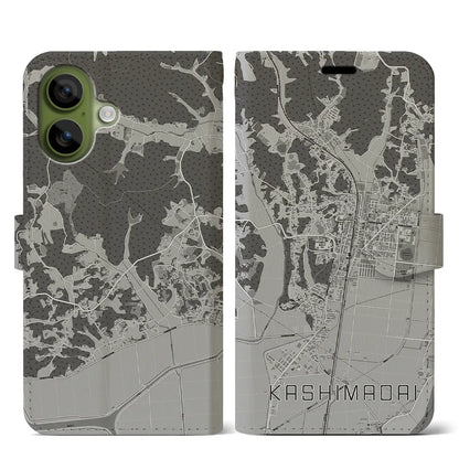 【鹿島台（宮城県）】地図柄iPhoneケース（手帳タイプ）