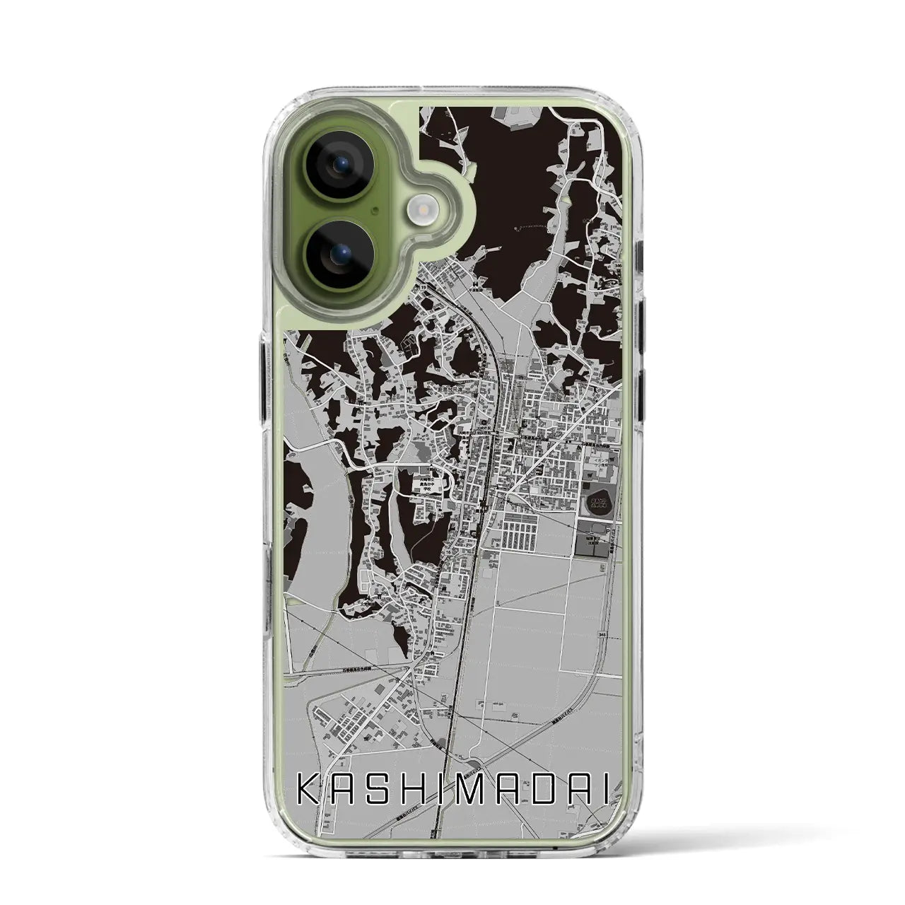 【鹿島台（宮城県）】地図柄iPhoneケース（MagSafeタイプ）