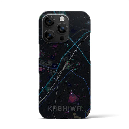 【柏（千葉県）】地図柄iPhoneケース（バックカバータイプ）