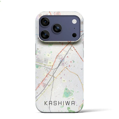 【柏（千葉県）】地図柄iPhoneケース（バックカバータイプ）