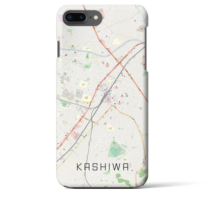 【柏（千葉県）】地図柄iPhoneケース（バックカバータイプ）