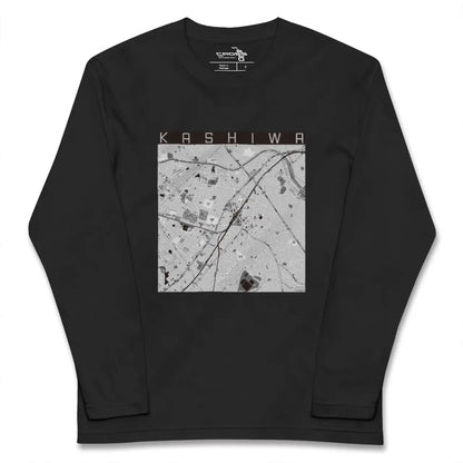 【柏（千葉県）】地図柄ロングスリーブTシャツ
