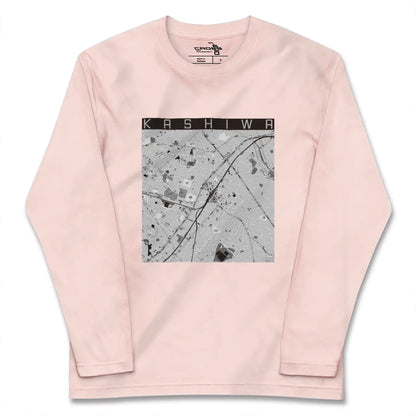 【柏（千葉県）】地図柄ロングスリーブTシャツ