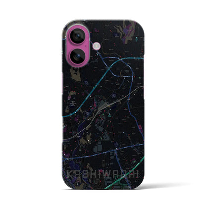 【かしわ台（神奈川県）】地図柄iPhoneケース（バックカバータイプ）