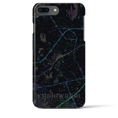 【かしわ台（神奈川県）】地図柄iPhoneケース（バックカバータイプ）