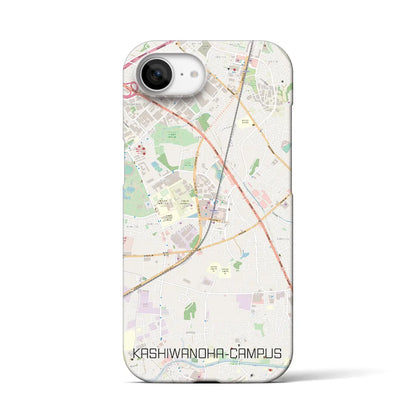 【柏の葉キャンパス（千葉県）】地図柄iPhoneケース（バックカバータイプ）