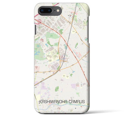 【柏の葉キャンパス（千葉県）】地図柄iPhoneケース（バックカバータイプ）