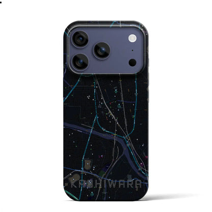 【柏原（大阪府）】地図柄iPhoneケース（バックカバータイプ）