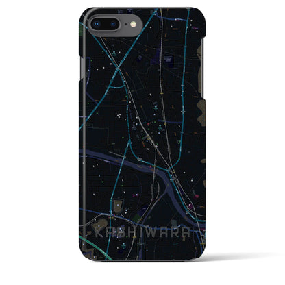 【柏原（大阪府）】地図柄iPhoneケース（バックカバータイプ）