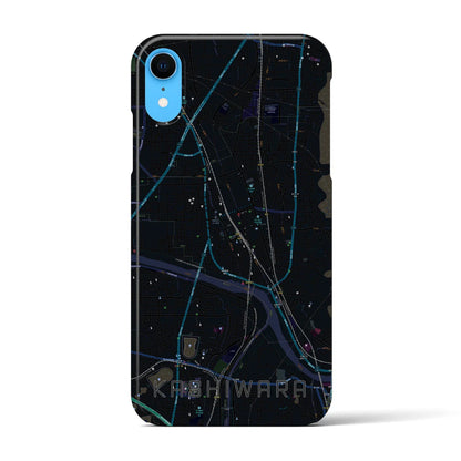 【柏原（大阪府）】地図柄iPhoneケース（バックカバータイプ）