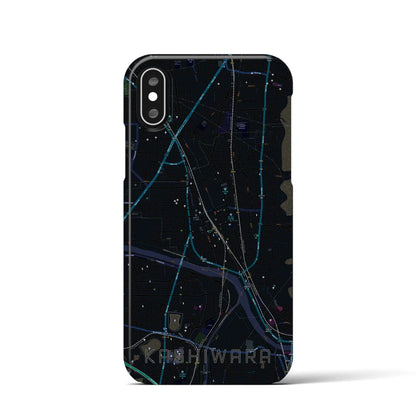 【柏原（大阪府）】地図柄iPhoneケース（バックカバータイプ）