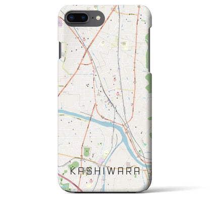 【柏原（大阪府）】地図柄iPhoneケース（バックカバータイプ）