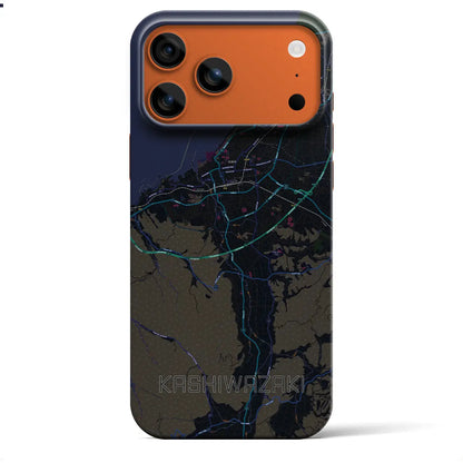 【柏崎（新潟県）】地図柄iPhoneケース（バックカバータイプ）