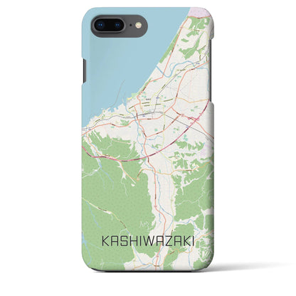 【柏崎（新潟県）】地図柄iPhoneケース（バックカバータイプ）