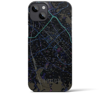 【春日（福岡県）】地図柄iPhoneケース（バックカバータイプ）