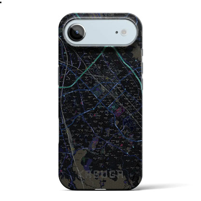 【春日（福岡県）】地図柄iPhoneケース（バックカバータイプ）