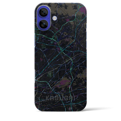 【春日井（愛知県）】地図柄iPhoneケース（バックカバータイプ）