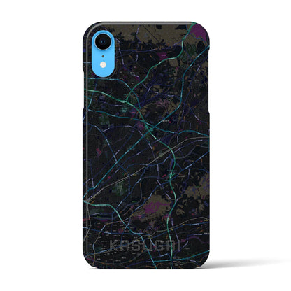 【春日井（愛知県）】地図柄iPhoneケース（バックカバータイプ）