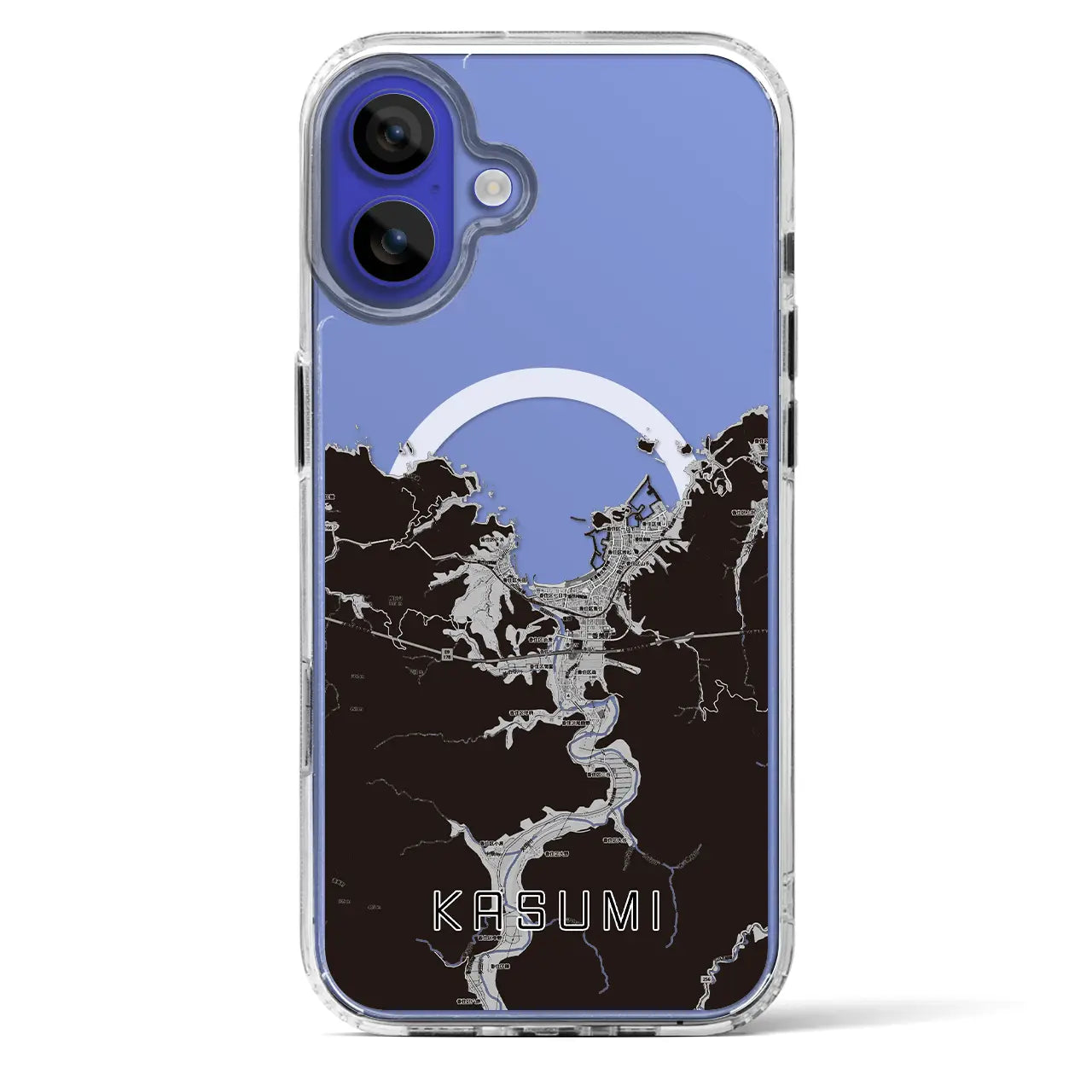 【香住（兵庫県）】地図柄iPhoneケース（MagSafeタイプ）