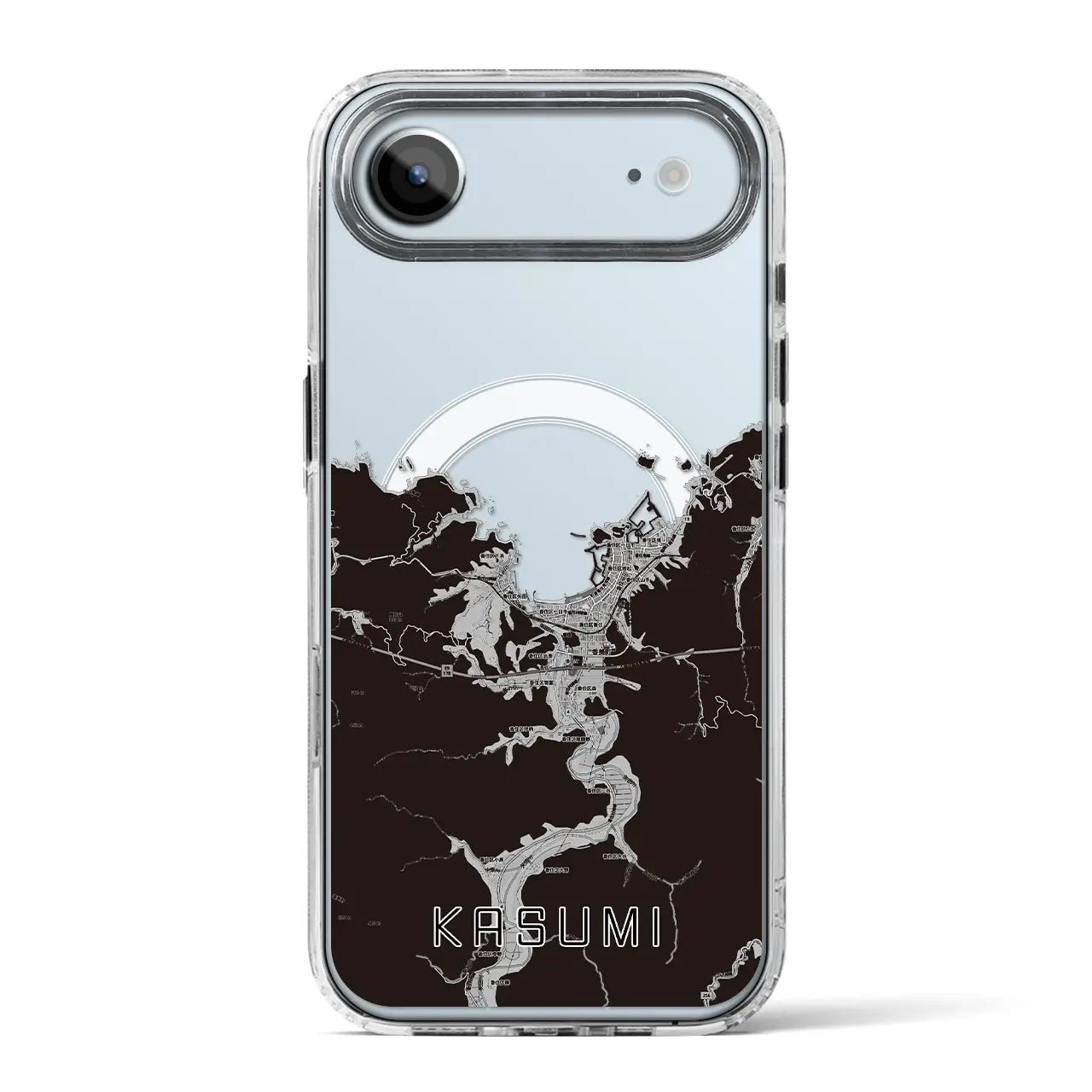 【香住（兵庫県）】地図柄iPhoneケース（MagSafeタイプ）