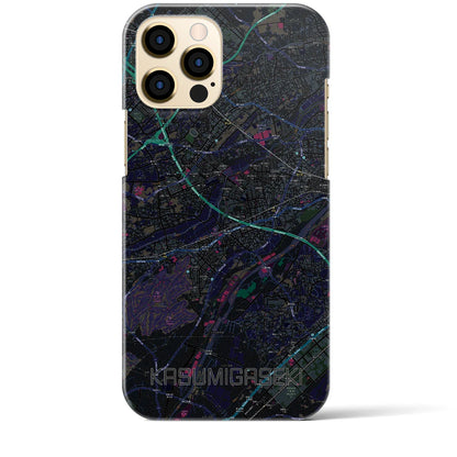 【霞ヶ関（埼玉県）】地図柄iPhoneケース（バックカバータイプ）