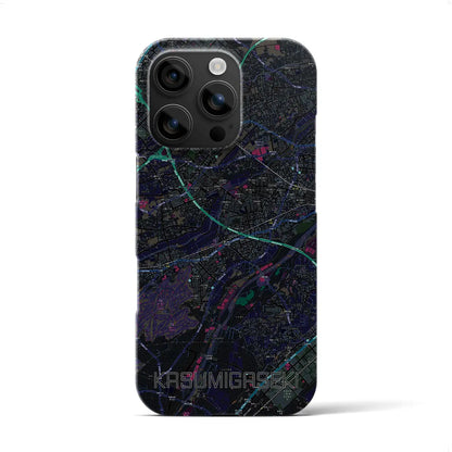 【霞ヶ関（埼玉県）】地図柄iPhoneケース（バックカバータイプ）