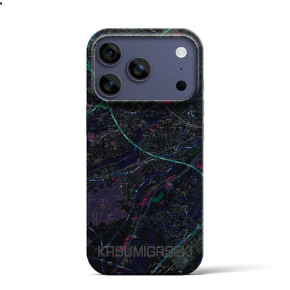 【霞ヶ関（埼玉県）】地図柄iPhoneケース（バックカバータイプ）