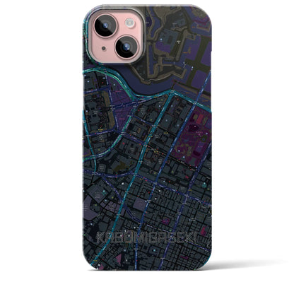 【霞ケ関（東京都）】地図柄iPhoneケース（バックカバータイプ）