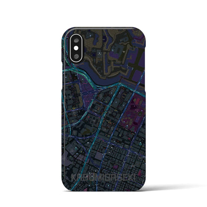 【霞ケ関（東京都）】地図柄iPhoneケース（バックカバータイプ）