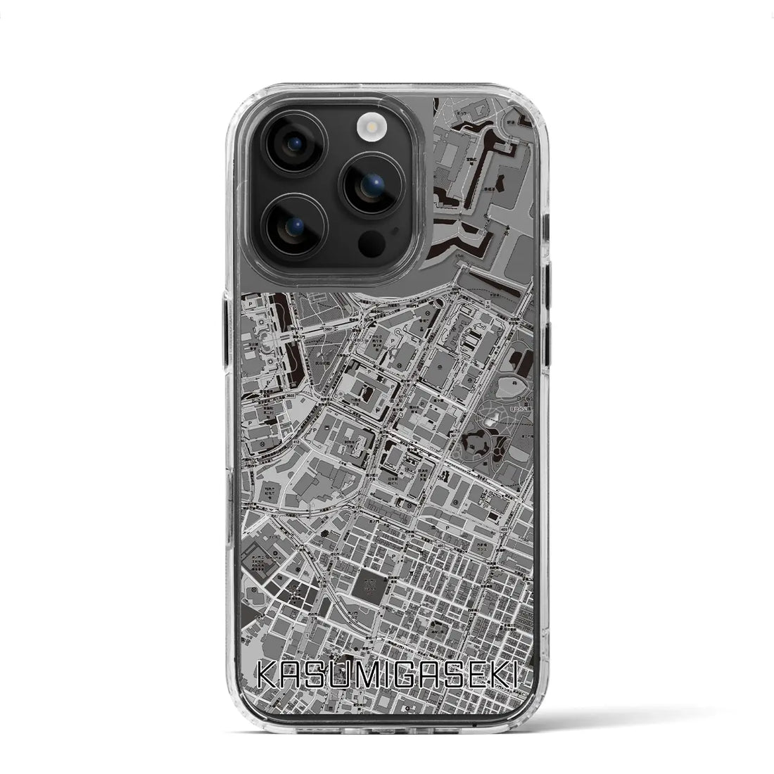 【霞ケ関（東京都）】地図柄iPhoneケース（MagSafeタイプ）