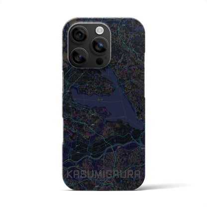 【霞ヶ浦（茨城県）】地図柄iPhoneケース（バックカバータイプ）