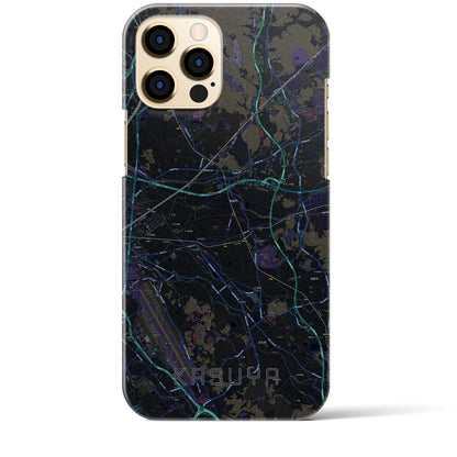 【粕屋（福岡県）】地図柄iPhoneケース（バックカバータイプ）