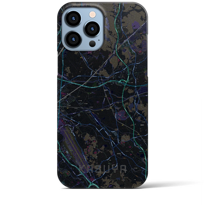 【粕屋（福岡県）】地図柄iPhoneケース（バックカバータイプ）