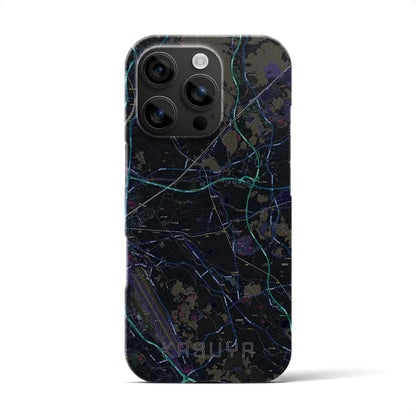 【粕屋（福岡県）】地図柄iPhoneケース（バックカバータイプ）