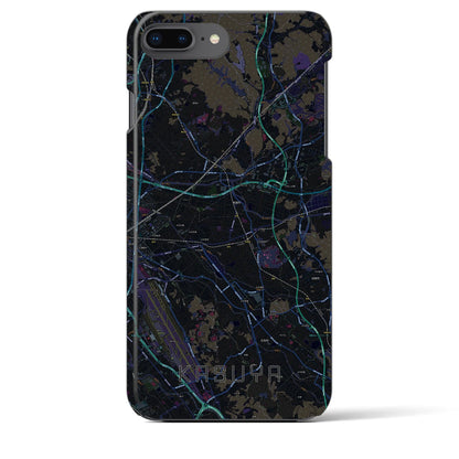 【粕屋（福岡県）】地図柄iPhoneケース（バックカバータイプ）