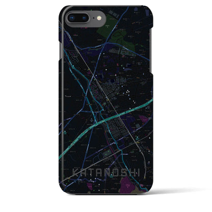 【交野市（大阪府）】地図柄iPhoneケース（バックカバータイプ）