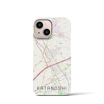 【交野市（大阪府）】地図柄iPhoneケース（バックカバータイプ）