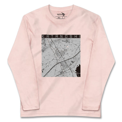 【交野市（大阪府）】地図柄ロングスリーブTシャツ