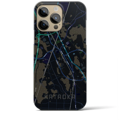 【片岡（栃木県）】地図柄iPhoneケース（バックカバータイプ）