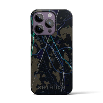 【片岡（栃木県）】地図柄iPhoneケース（バックカバータイプ）