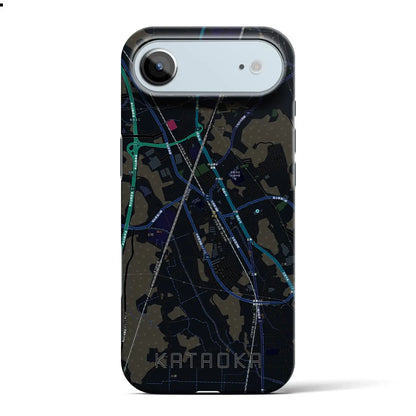 【片岡（栃木県）】地図柄iPhoneケース（バックカバータイプ）