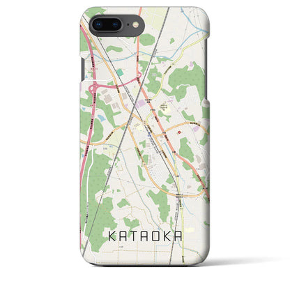 【片岡（栃木県）】地図柄iPhoneケース（バックカバータイプ）